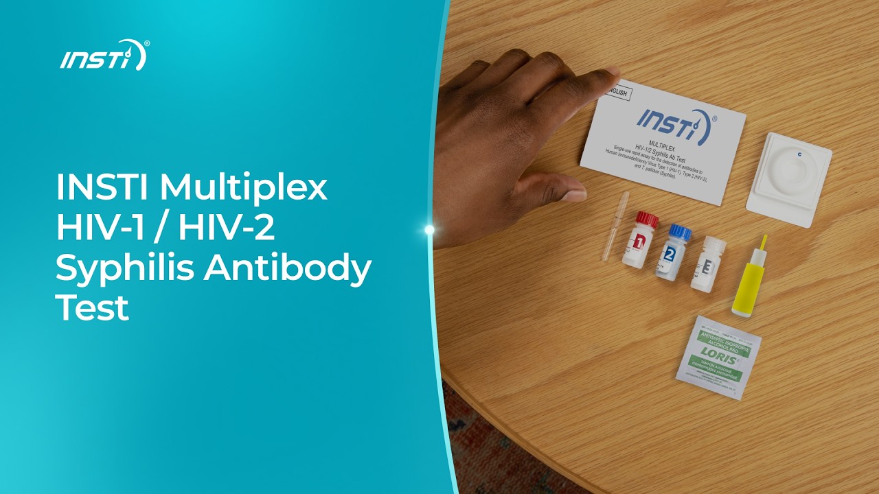INSTI Multiplex HIV-1 / HIV-2 Syphilis Antibody Test