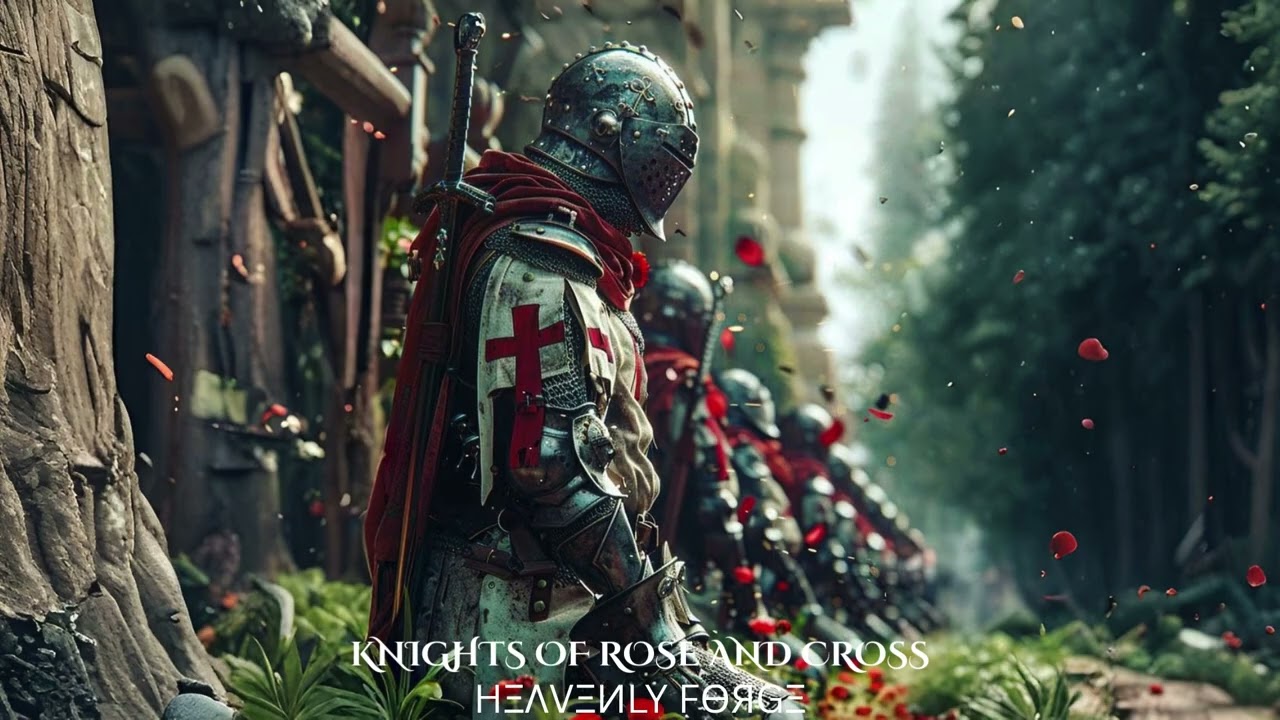 ✝️🌹 KNIGHTS OF ROSE AND CROSS ✝️🌹⚔️  | Epic Crusader Worship Rock | Battle Anthem | HEAVENLY FORGE