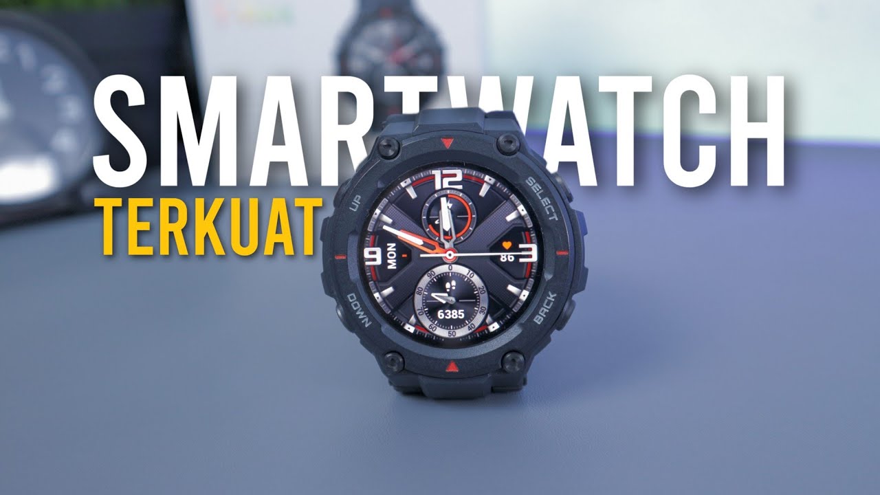 Review Amazfit T-Rex - SmartWatch Militer! Direbus Enggak Rusak!