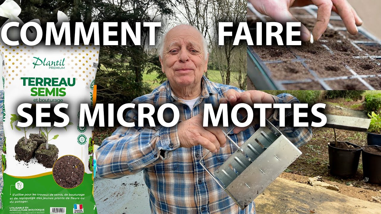 COMMENT FAIRE SES MICRO-MOTTES ? 🌱