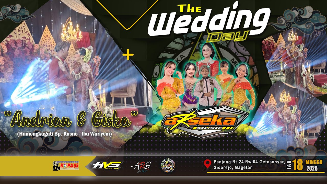 ARSEKA Music | Ngunduh "Andrian & Giska" | 3D Lighting | ARS Pro 4 (Mr.Nelly & Friends) | HVS Sragen