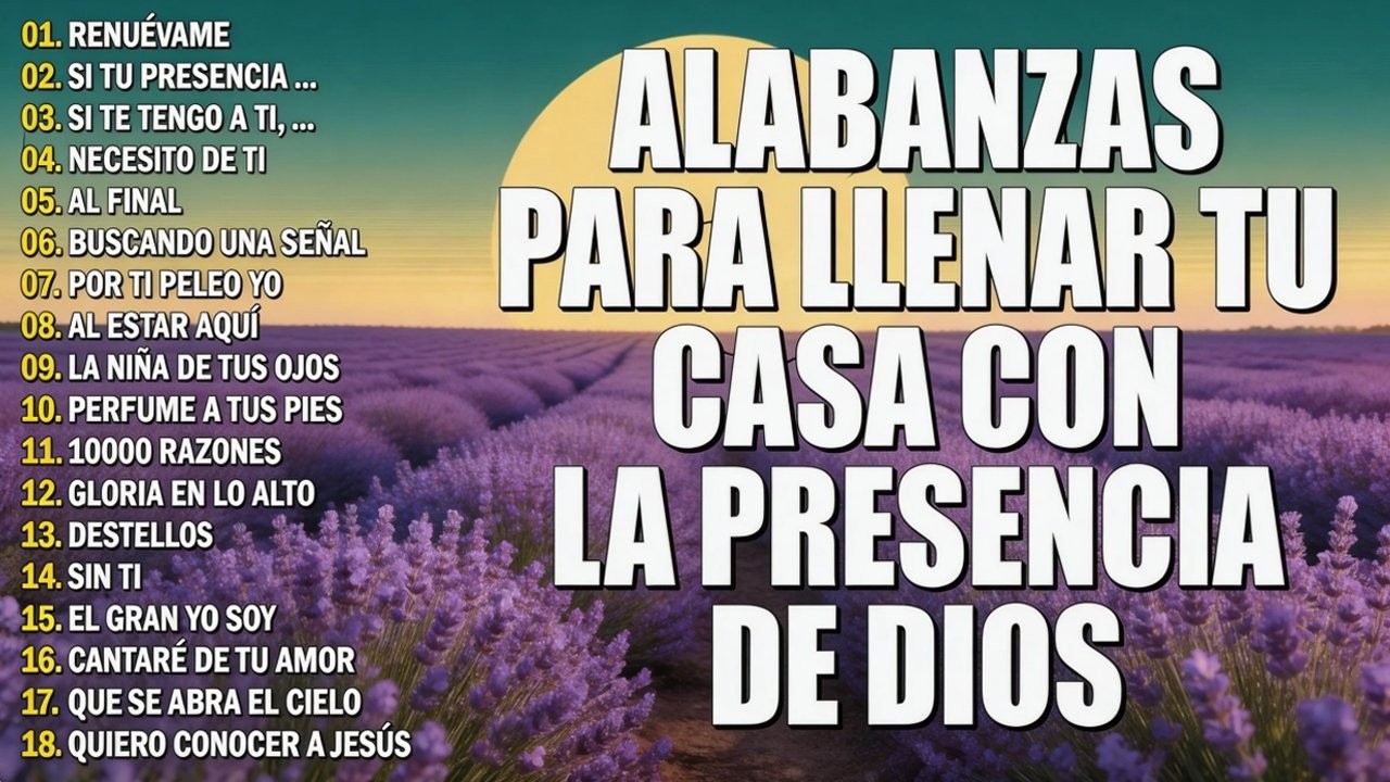 💖CREO EN TI - HERMOSO NOMBRE - A TI ME RINDO 🙏🌟ALABANZAS PARA EXPULSAR TODO MAL DE TU VIDA