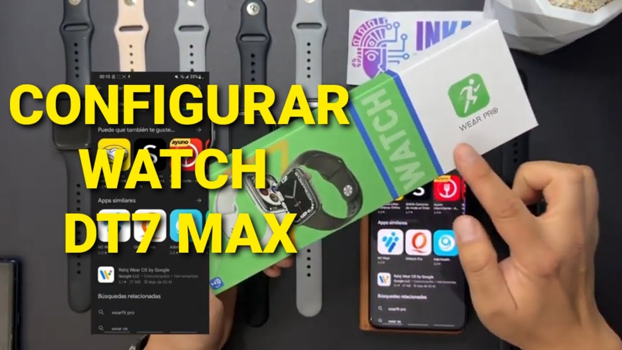 Smartwatch DT7 MAX - CONFIGURACIÓN EN ESPAÑOL