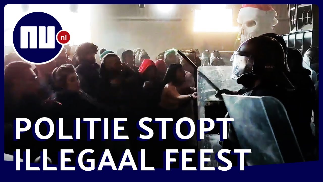 Politie beëindigt illegaal feest na veertig uur vlak bij Barcelona | NU.nl