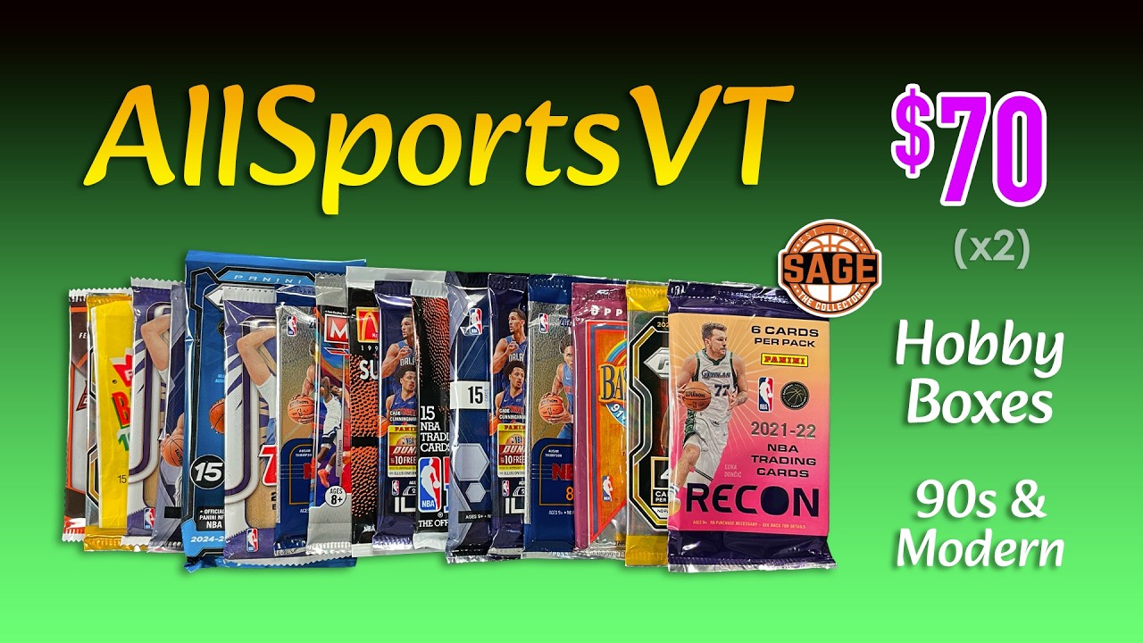 $70 AllSportsVT Basketball Hobby Subscription Box 🔥 February 2026