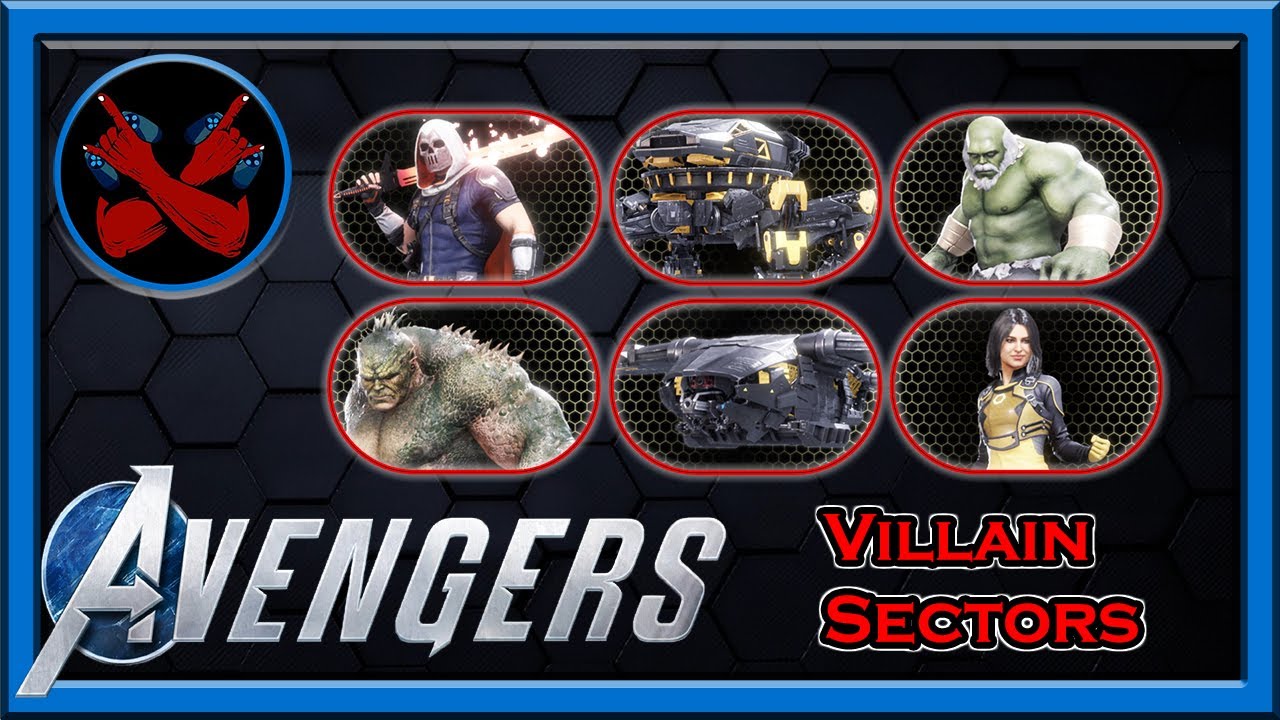 Avengers Villain Sectors