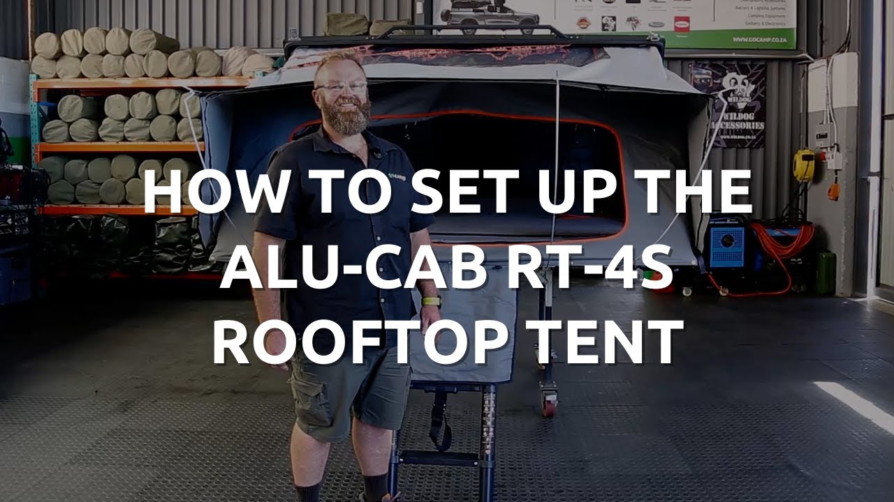Как установить и сложить: Палатка на крышу автомобиля Alu-Cab RT-4S - Go Camp