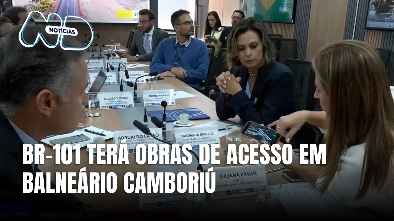 BR-101: Prefeita de Balneário Camboriú discute obras com ministro