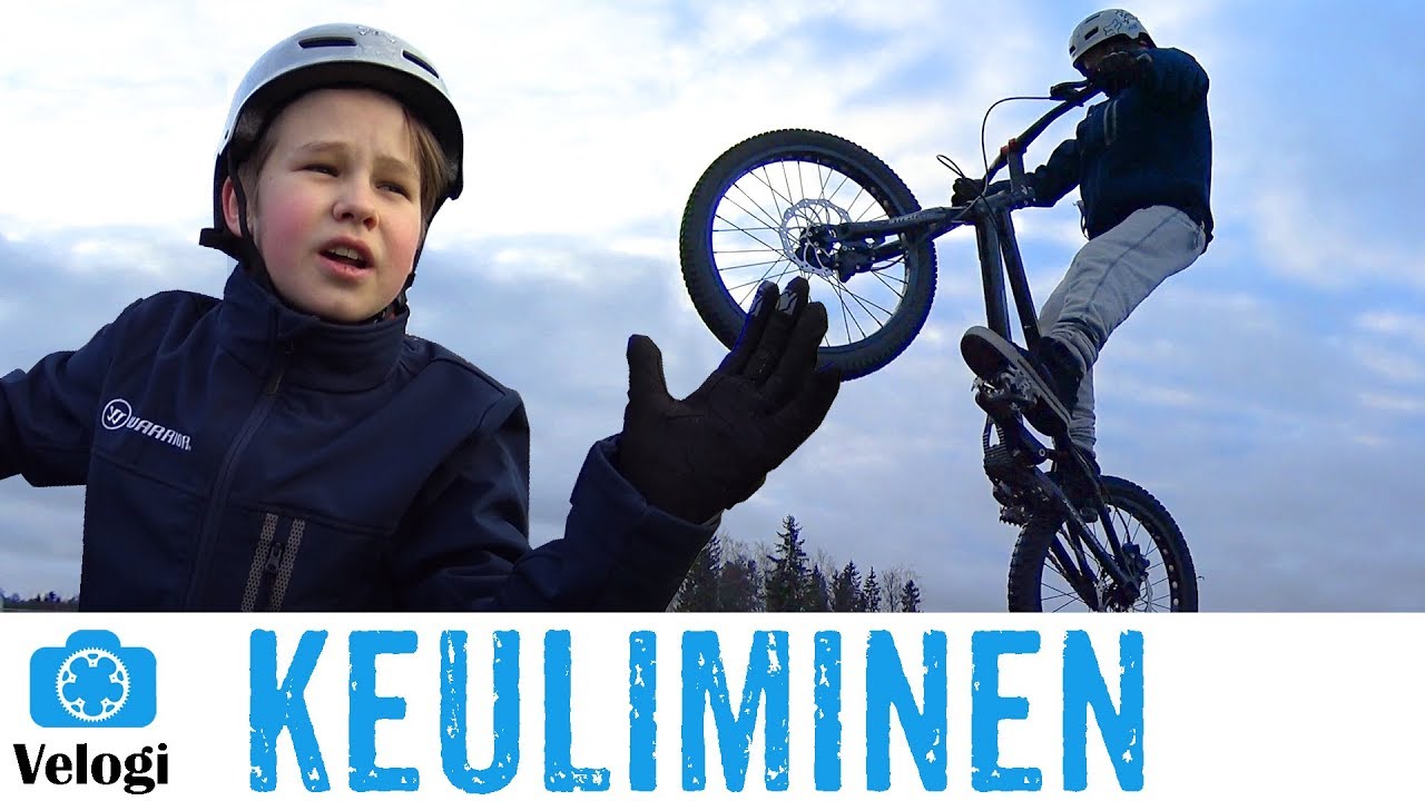 Miten pyörällä keulitaan?
