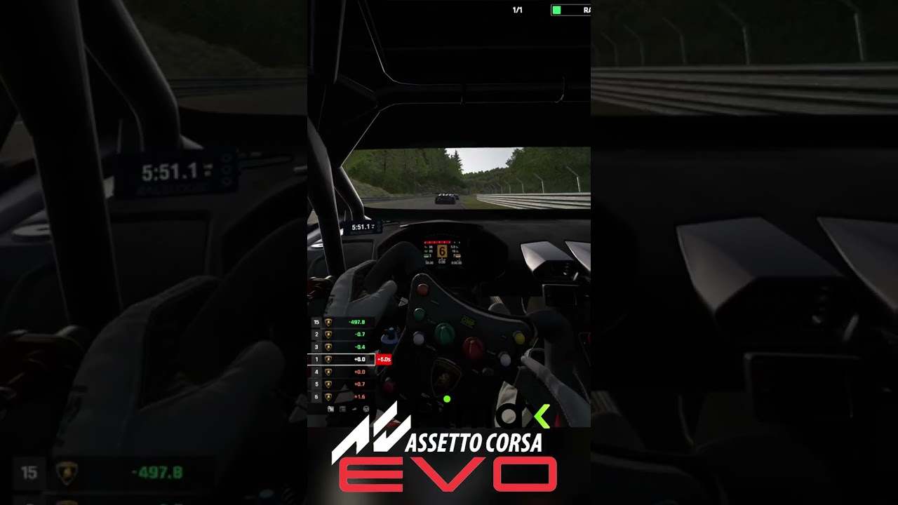 #Lamborghini Hurac&aacute;n ST #assettocorsaevo #game #shorts #youtubeshorts #automobile #pc #evo