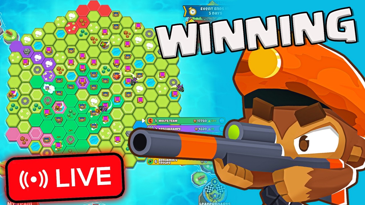 WINNING TEAM BATTLES in BLOONS TD6