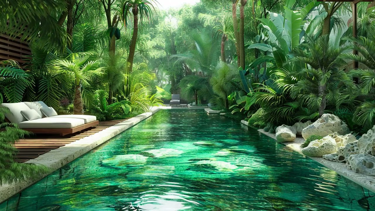 8 Hours Relaxing Nature Sounds for Stress Relief | Water Sounds and Birdsong for Healing