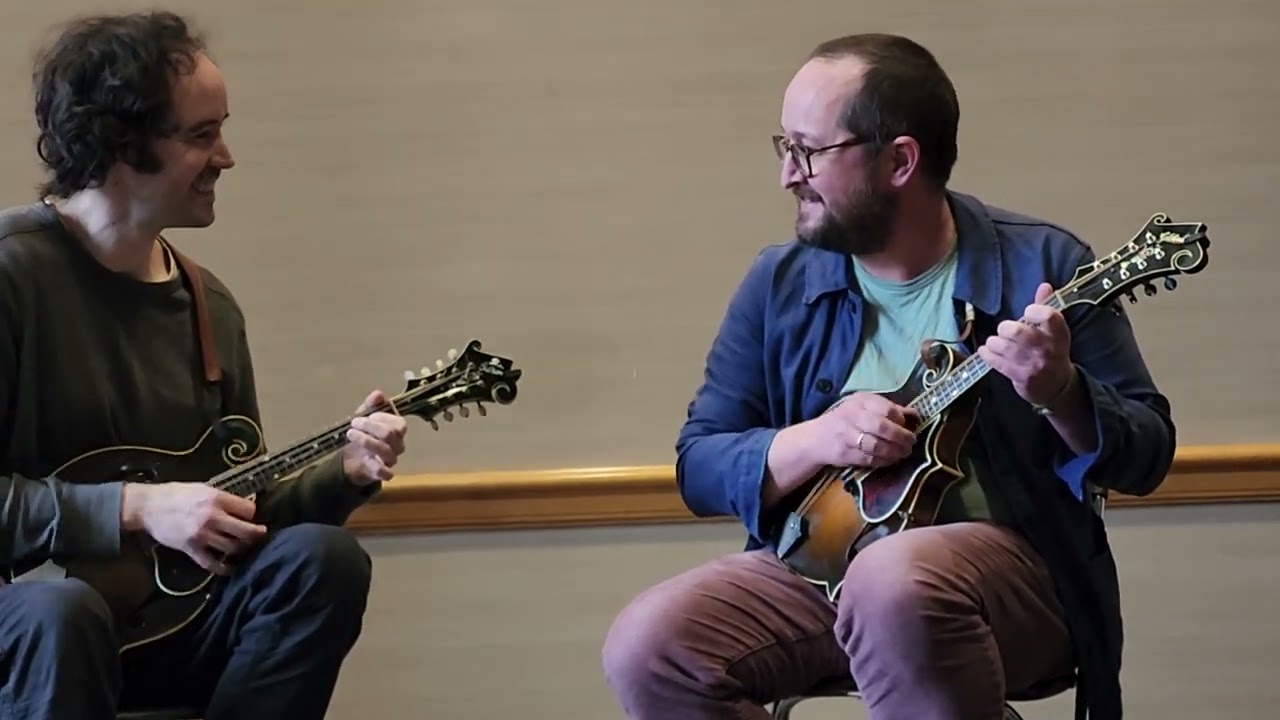Andrew Marlin & Joe K Walsh - East Virginia Blues, twin mandolins