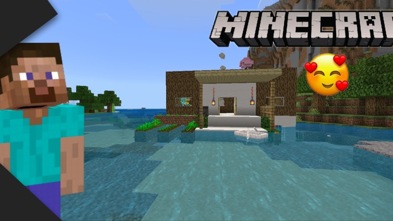 Minecraft pani ke andar Ghar 🥰 