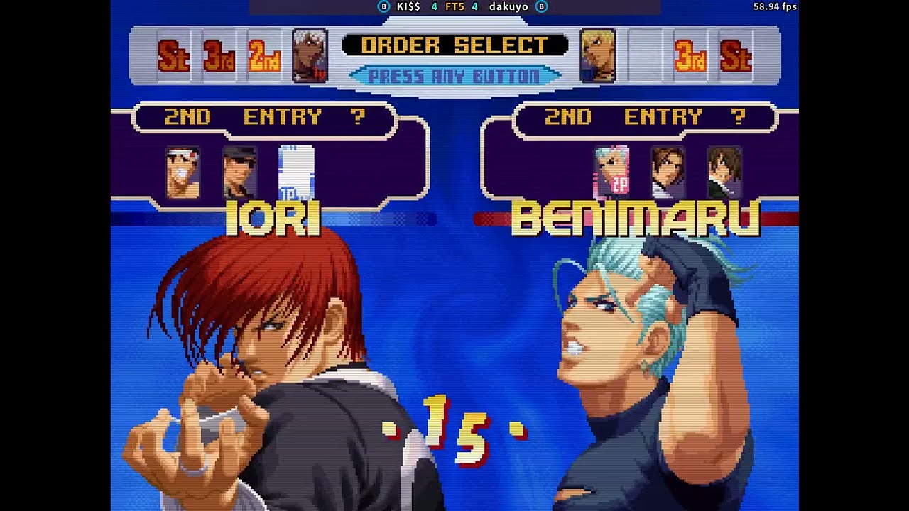 Fightcade 2 kof 2000 KI$$ (Корея) против Дакуйо (Корея)