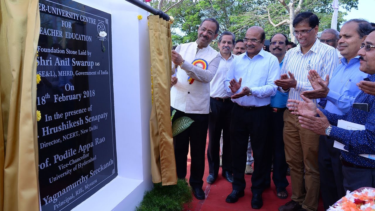 Secretary, MHRD at First IUCTE Programme, RIE, Mysuru 18 Feb 2018