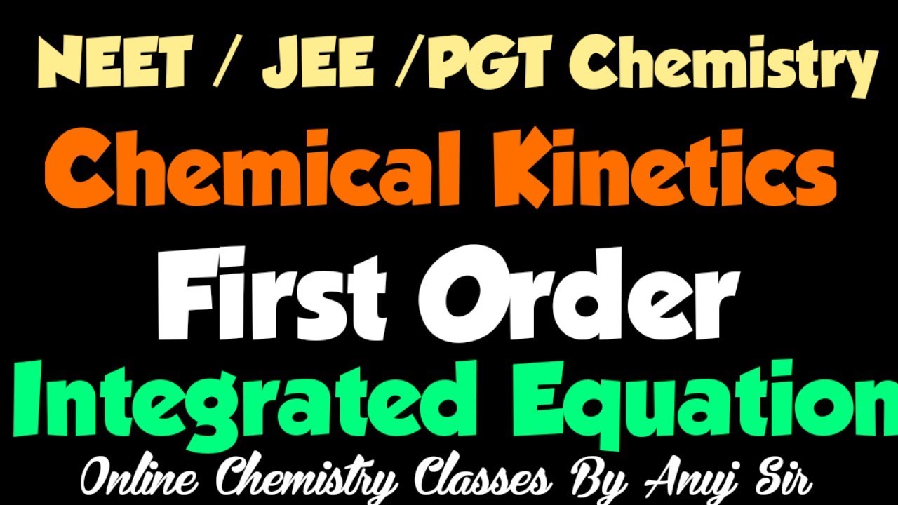 cbse chemistry preparation class 12  || integrated equation of first order reaction || jee || neet