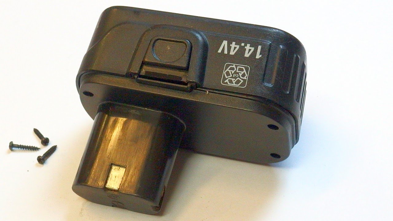 inside a 14.4V cordless drill battery pack & reusing the cells (unedited)