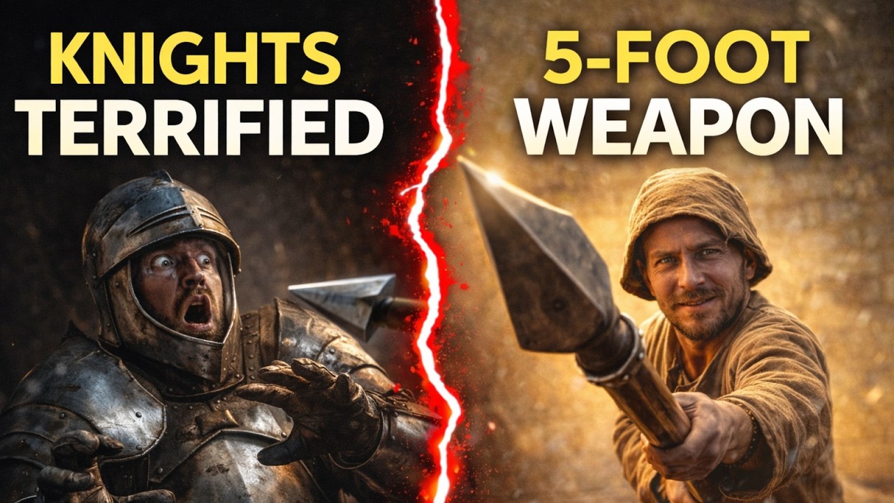 Why Medieval Knights Were Terrified of This 5-Foot Tall Weapon