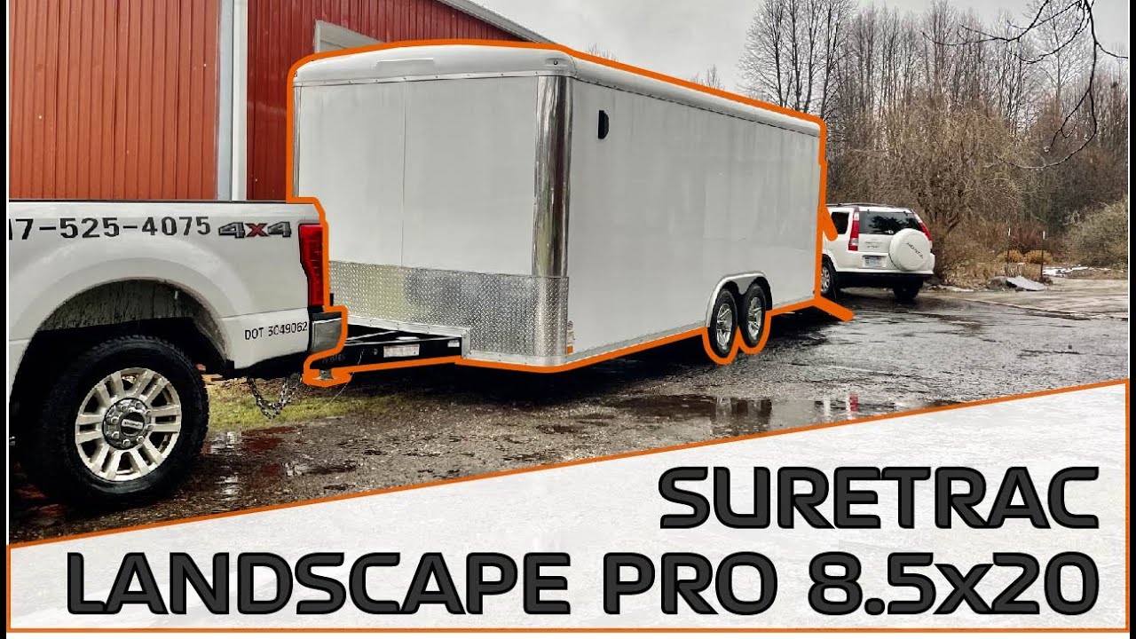 Buying 2 New Trailers: Sure Trac Landscape Pro 8.5x20 and Sure Trac Open Trailer 7x20.