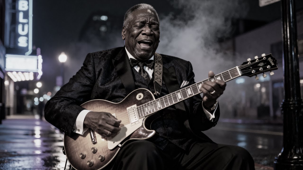 Neon After Midnight – Electric Blues | Late Night Blues Vibes