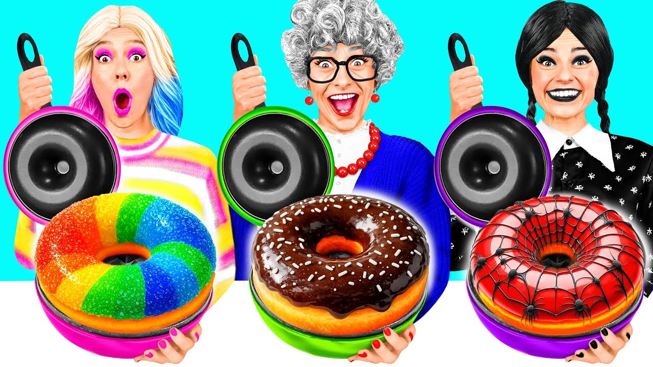 אני נגד Wednesday אתגר בישול | אתגרים מצחיקים