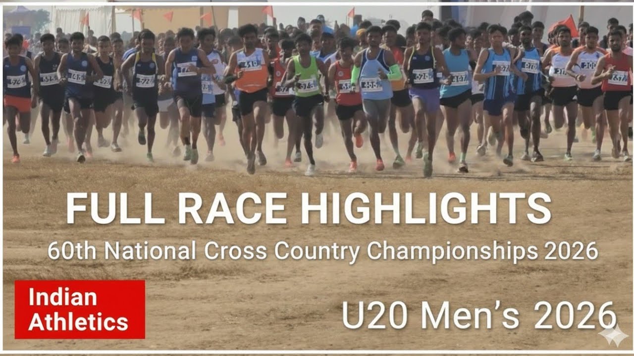 ​60th National Cross Country Championships 2026 | U20 Men’s Full Race Highlights