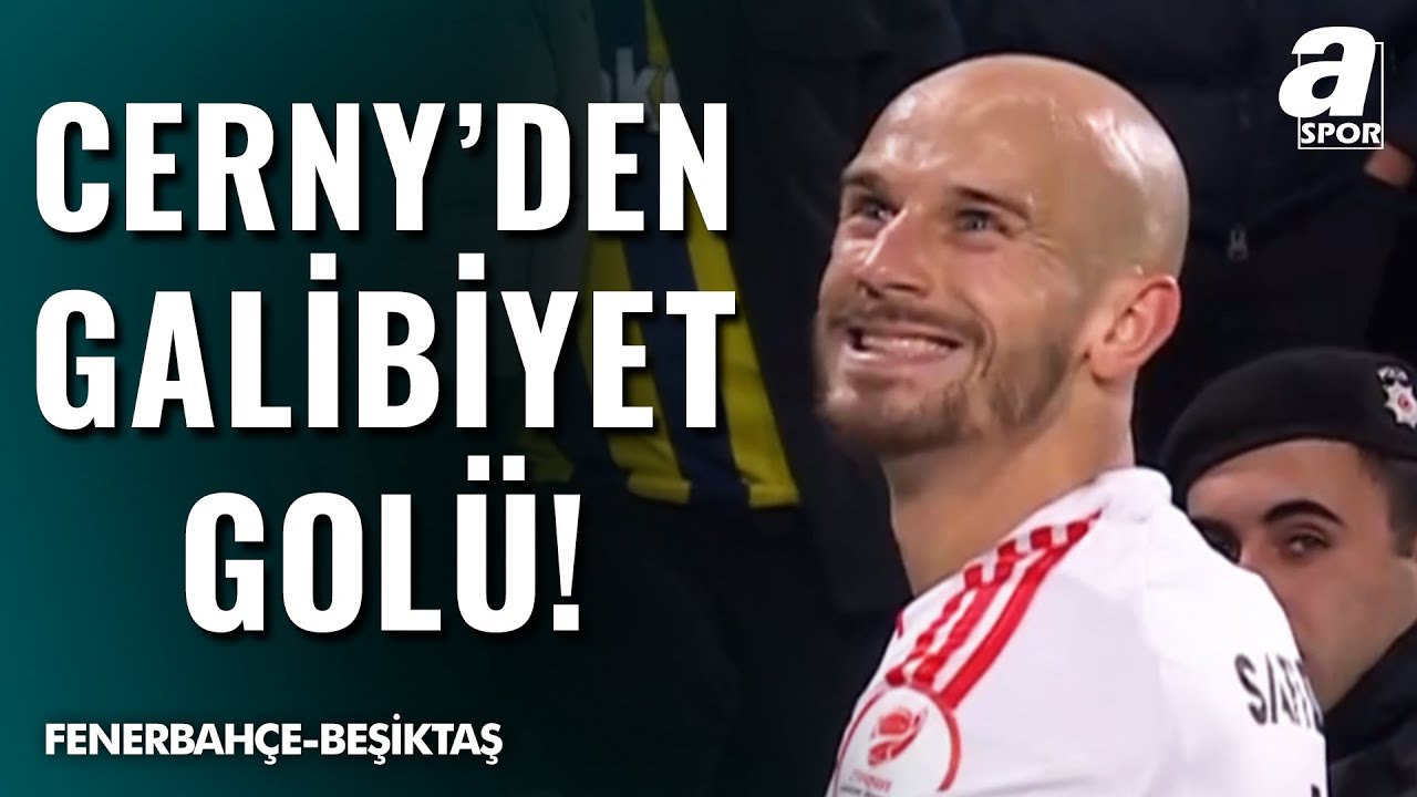 GOL Vaclav Cerny | Fenerbah&ccedil;e 1-2 Beşiktaş | Ziraat T&uuml;rkiye Kupası