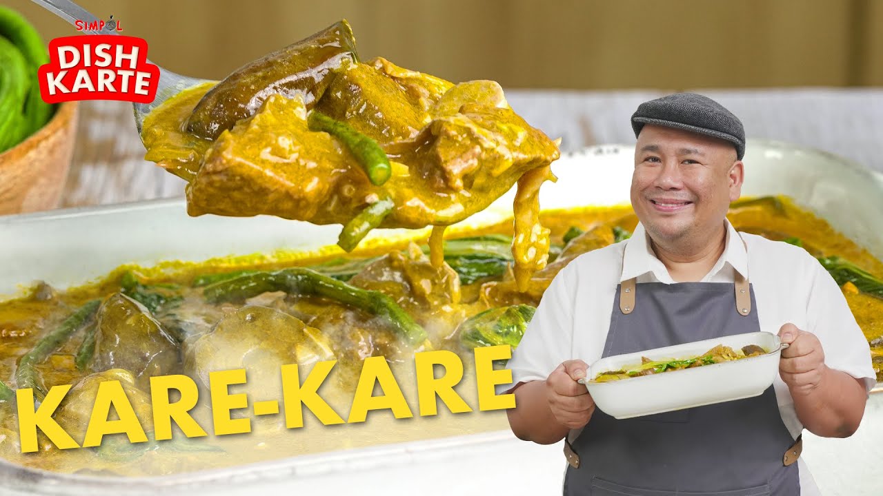Kering-keri na Kare-Kare Recipe! | SIMPOL | CHEF TATUNG