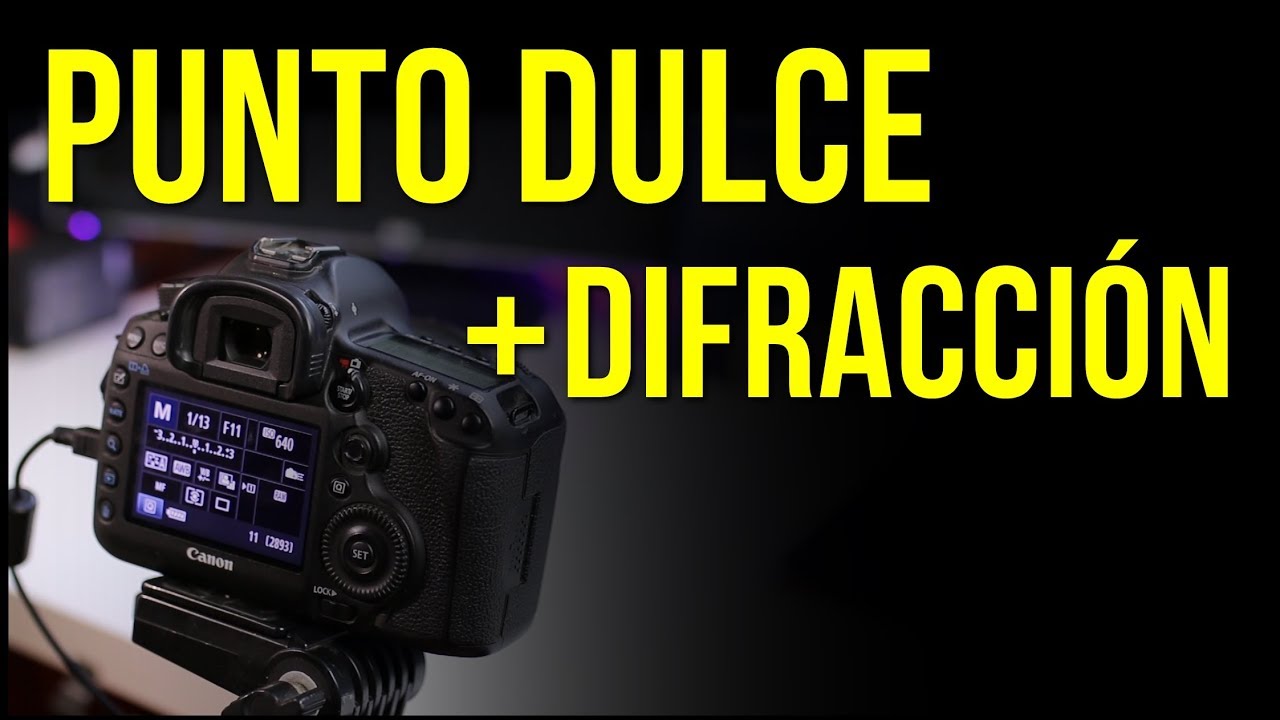 📷 PUNTO DULCE Y DIFRACCIÓN EN LA FOTOGRAFÍA 📷 | EXPLICACIÓN + EXPERIMENTOS