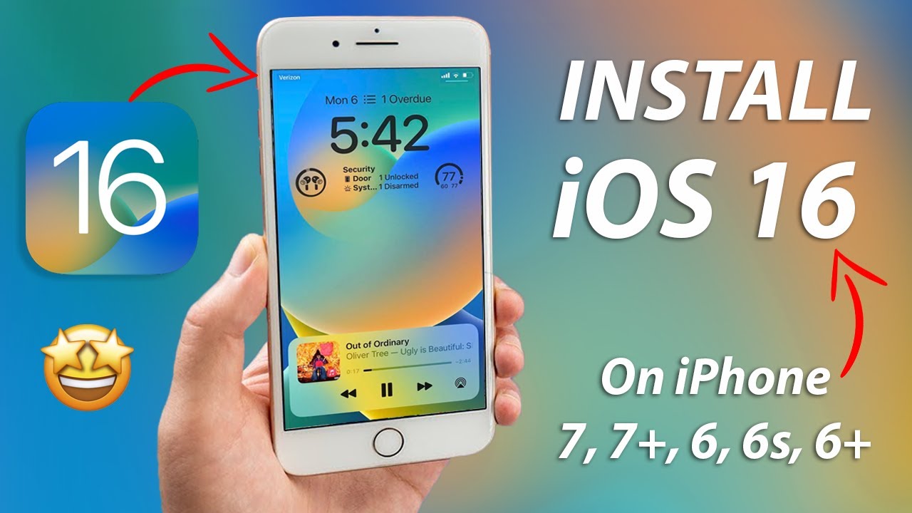 Как получить обновление iOS 16 на iPhone 7, 7+, 6, 6s, 6+ (100% работает)🔥🔥
