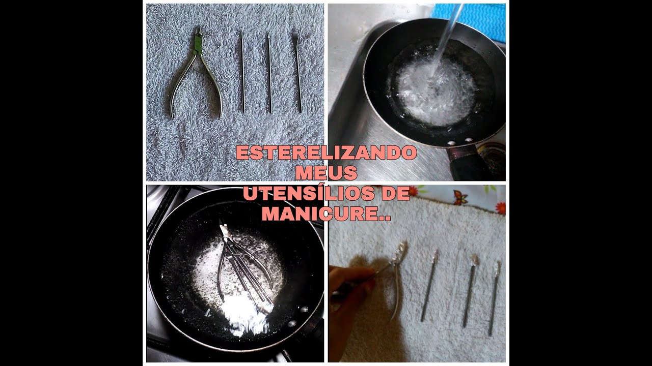 Como Esterilizar Alicate De Unha Caseiro