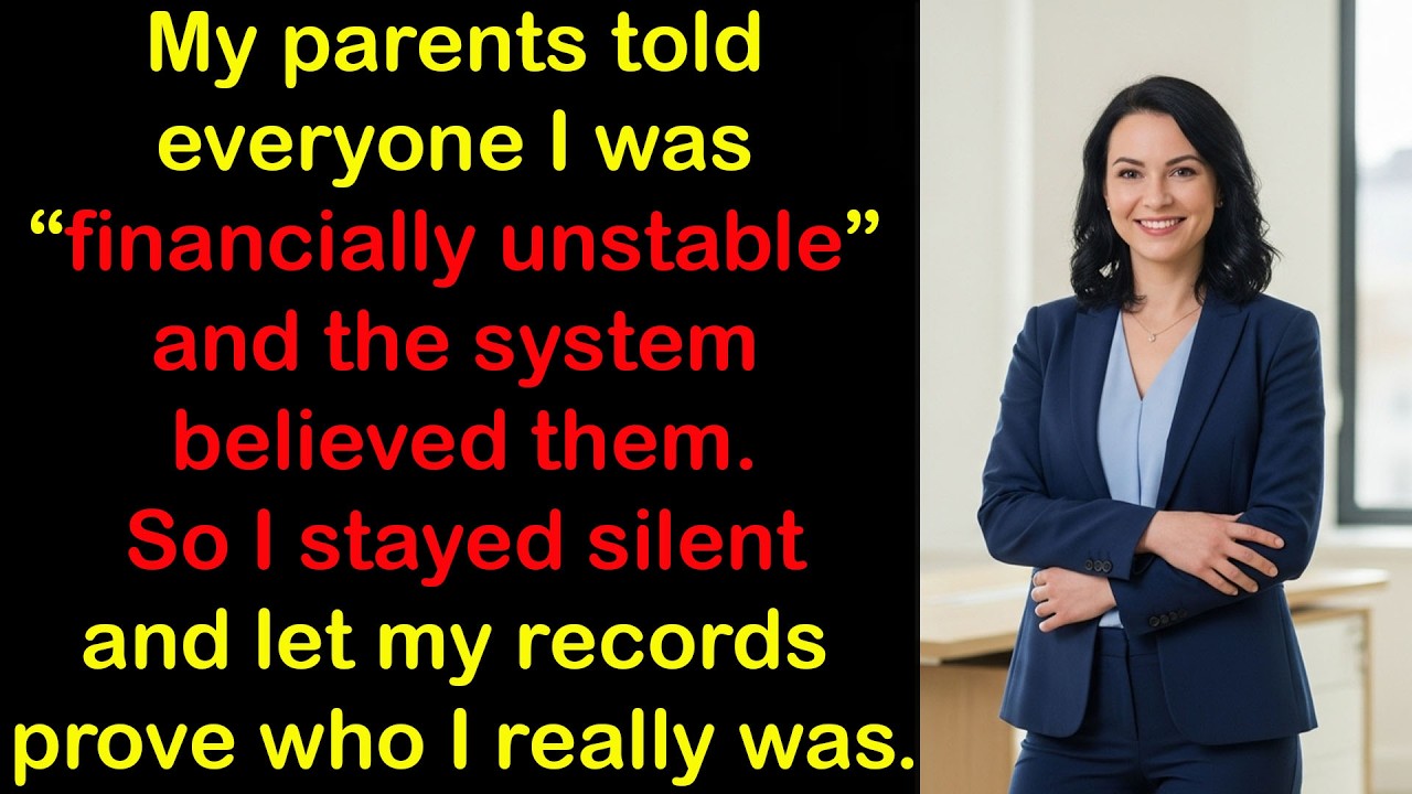 My Parents Quietly Labeled Me “Financially Unstable”… So I Let the System Hear My Side
