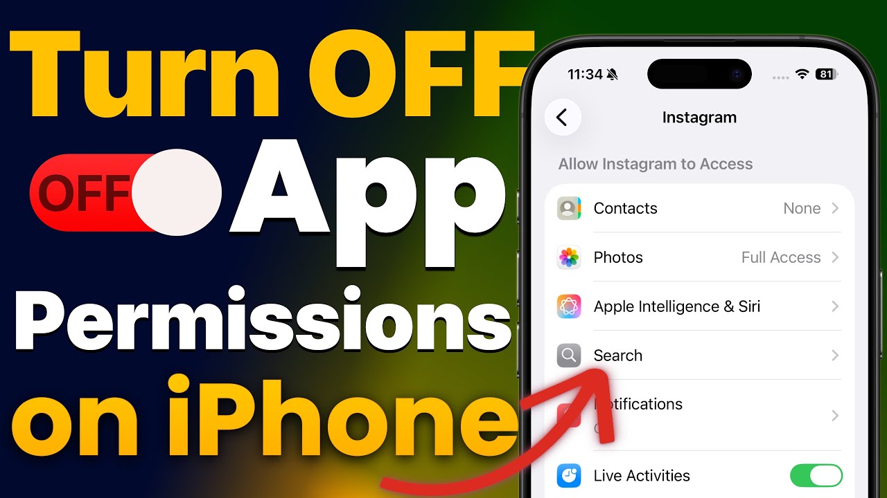 How to Turn OFF Permission for Apps on iPhone? How to Control App Permissions on iPhone?