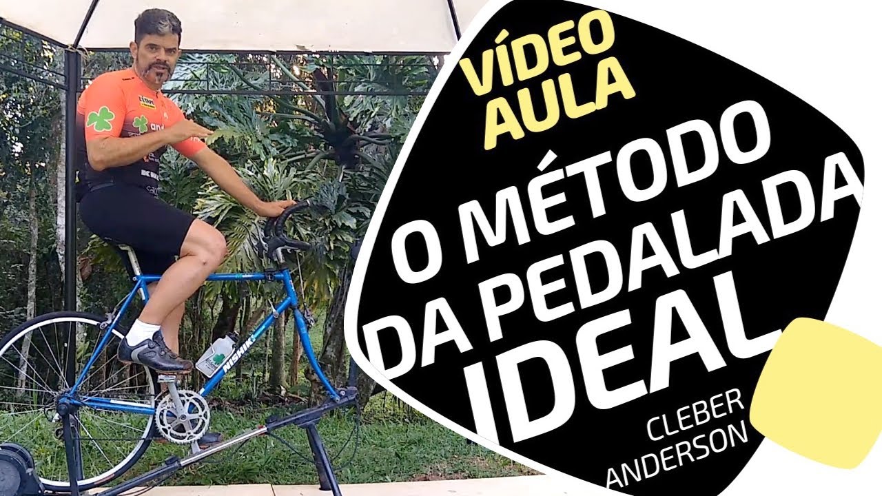 Vídeo aula: Método da pedalada ideal, no rolo de treino ou na rua. Pedaleria