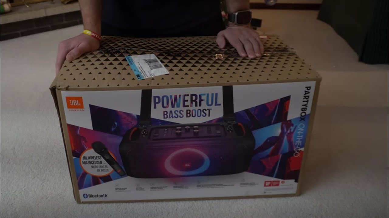 JBL PartyBox On the Go Unboxing and Review
