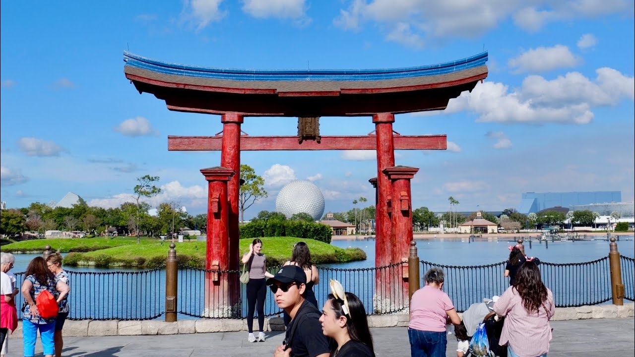 EPCOT World Showcase 2026 Beautiful Day Walkthrough Tour in 4K | Walt Disney World January 2026