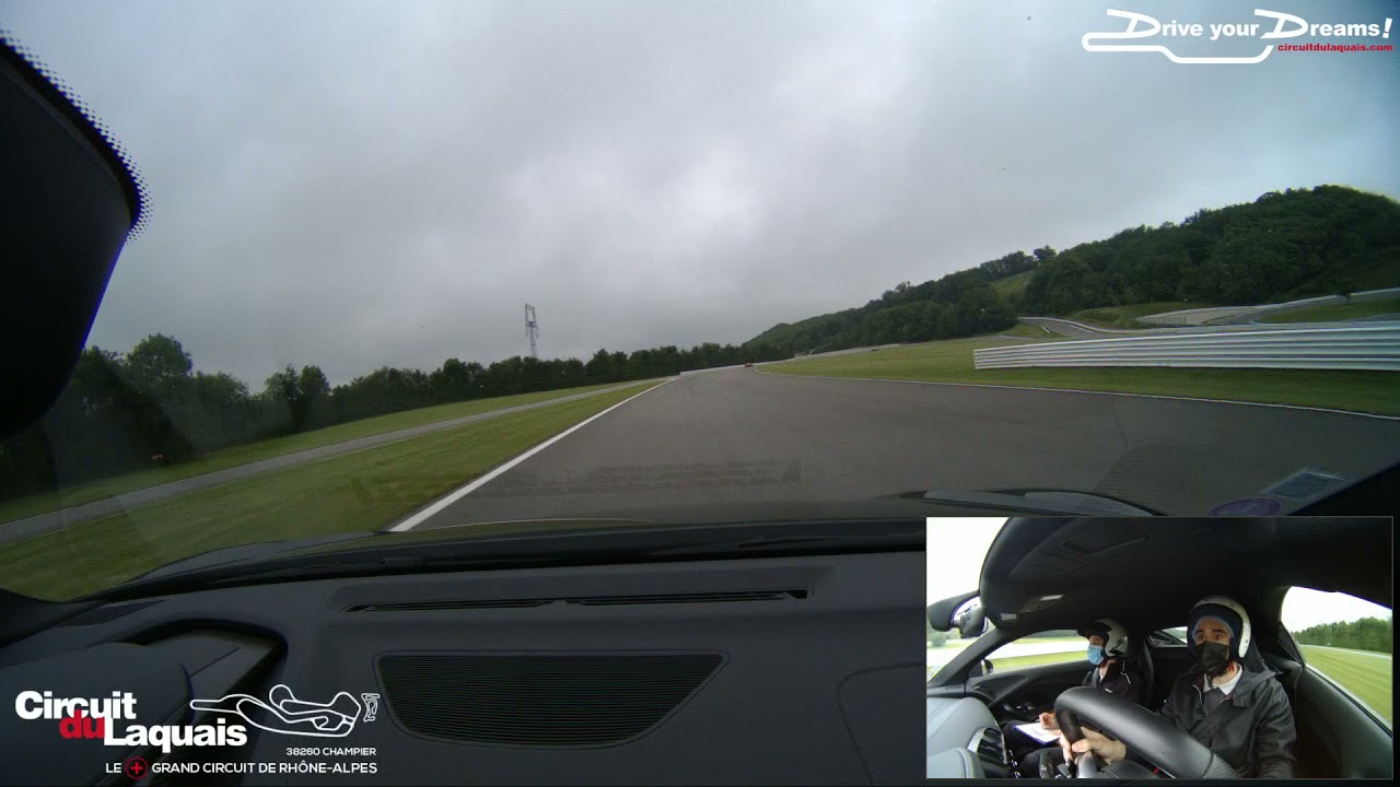 Essaie d'une Audi R8 au circuit du Laquais