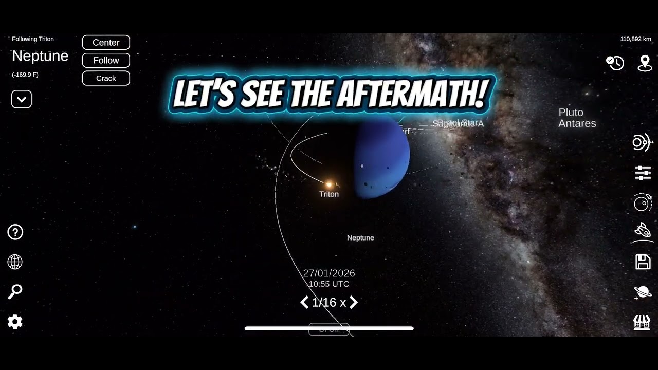 How Neptune will get rings in the future!