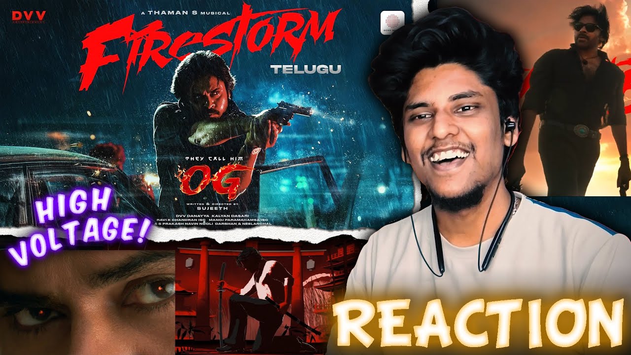Firestorm Lyric Video 'They Call Him OG' REACTION , High Voltage!