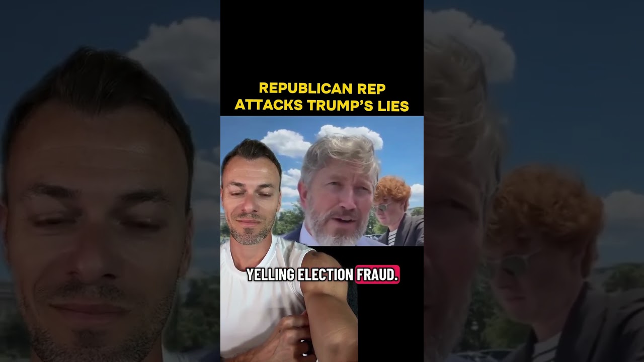 Republican DESTROYS Trump's Election Lie! 😳 #Trump #Politics #News