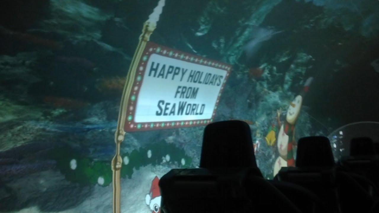 Manta - SeaWorld San Diego - Row 9 Night (4K HD POV) - November 2024