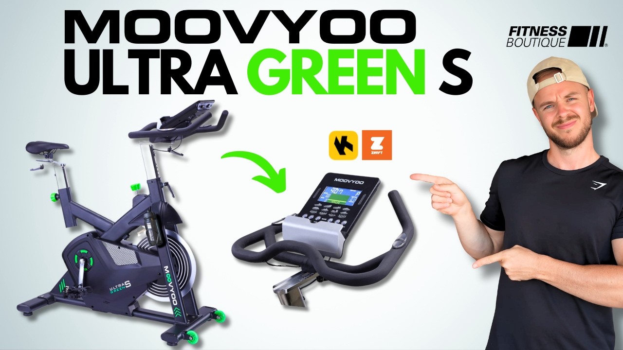 Vélo d'Appartement Connecté ULTRA GREEN S Moovyoo : Test & Avis