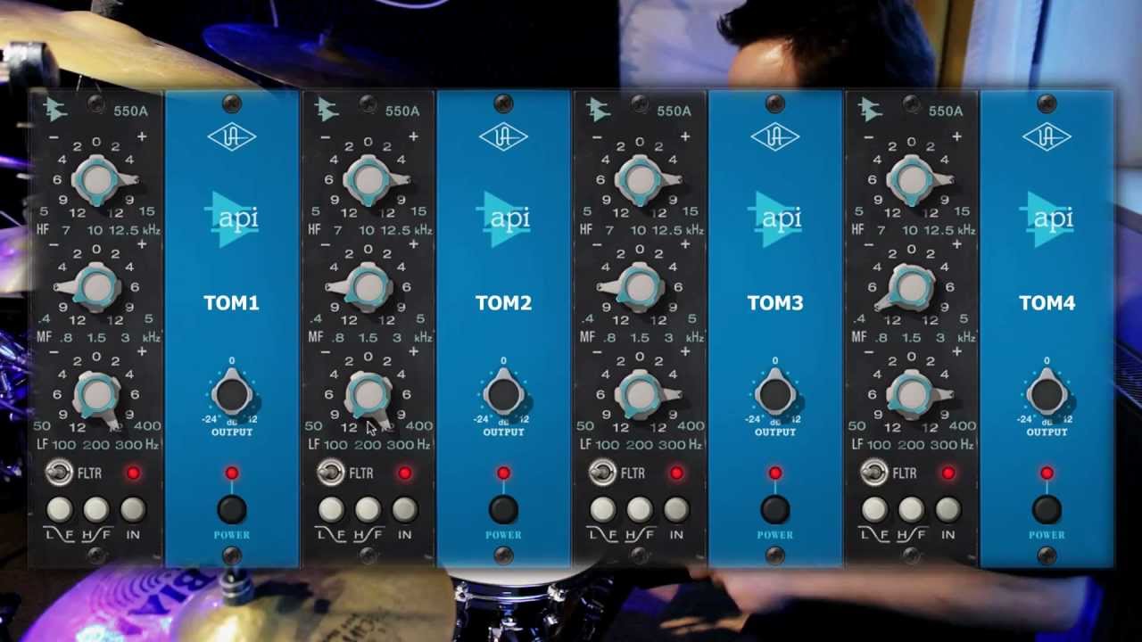API 500 Series EQ Plug-In Collection 550A + 560