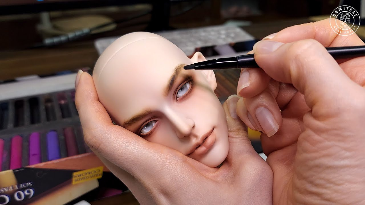 Doll Sculpting Doppel Maiden 'MU' / BJD makeup