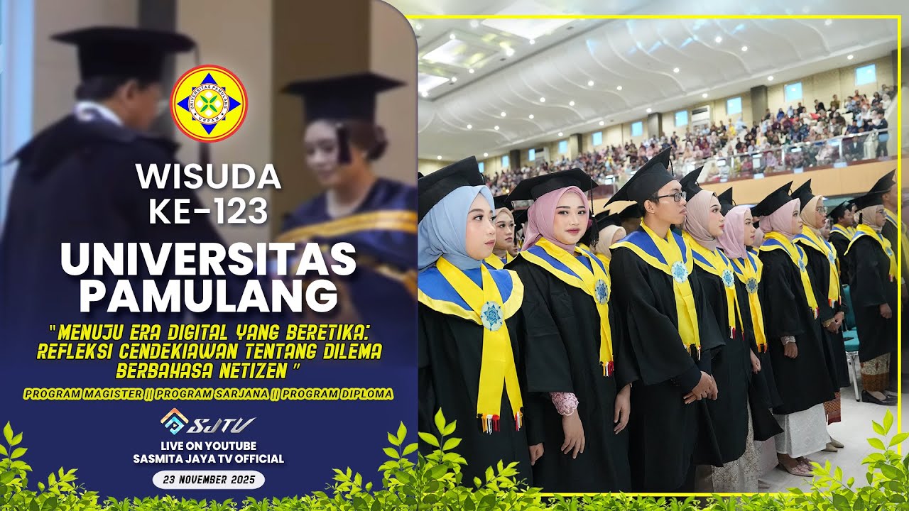 Wisuda Ke-123 Universitas Pamulang