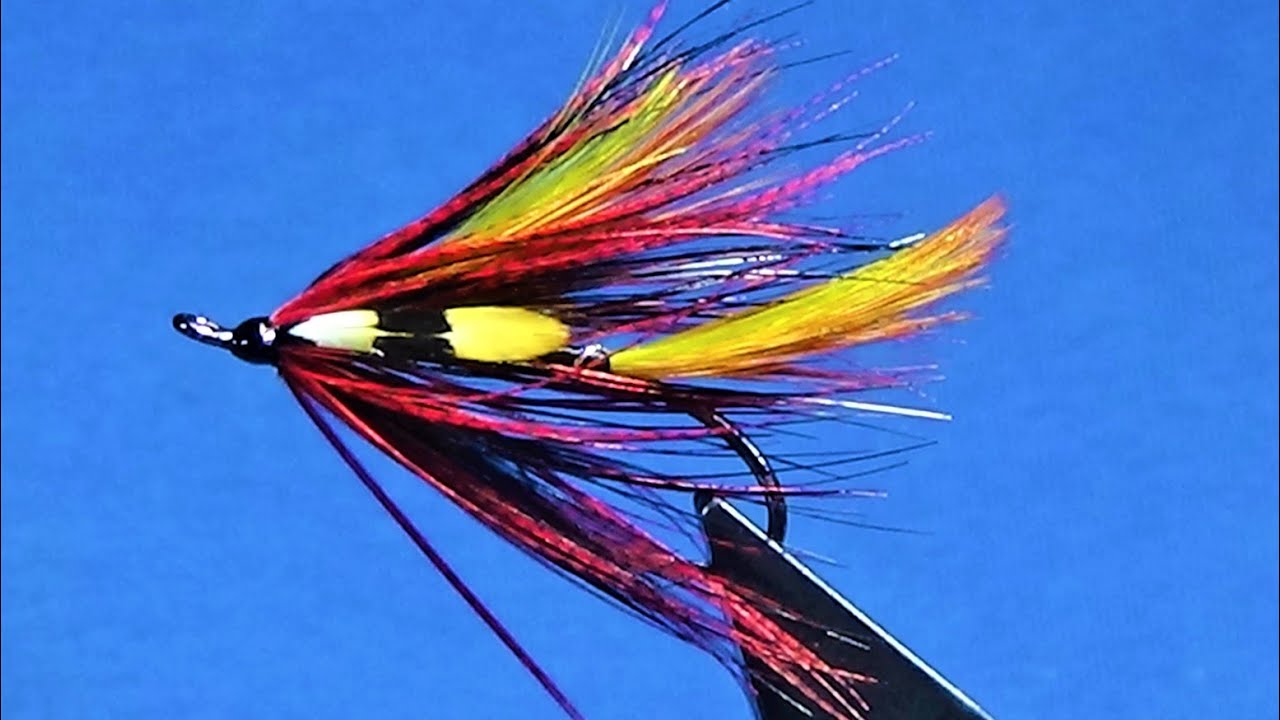Tying a salmon fly, Tyne Toucan with Scott Jackson