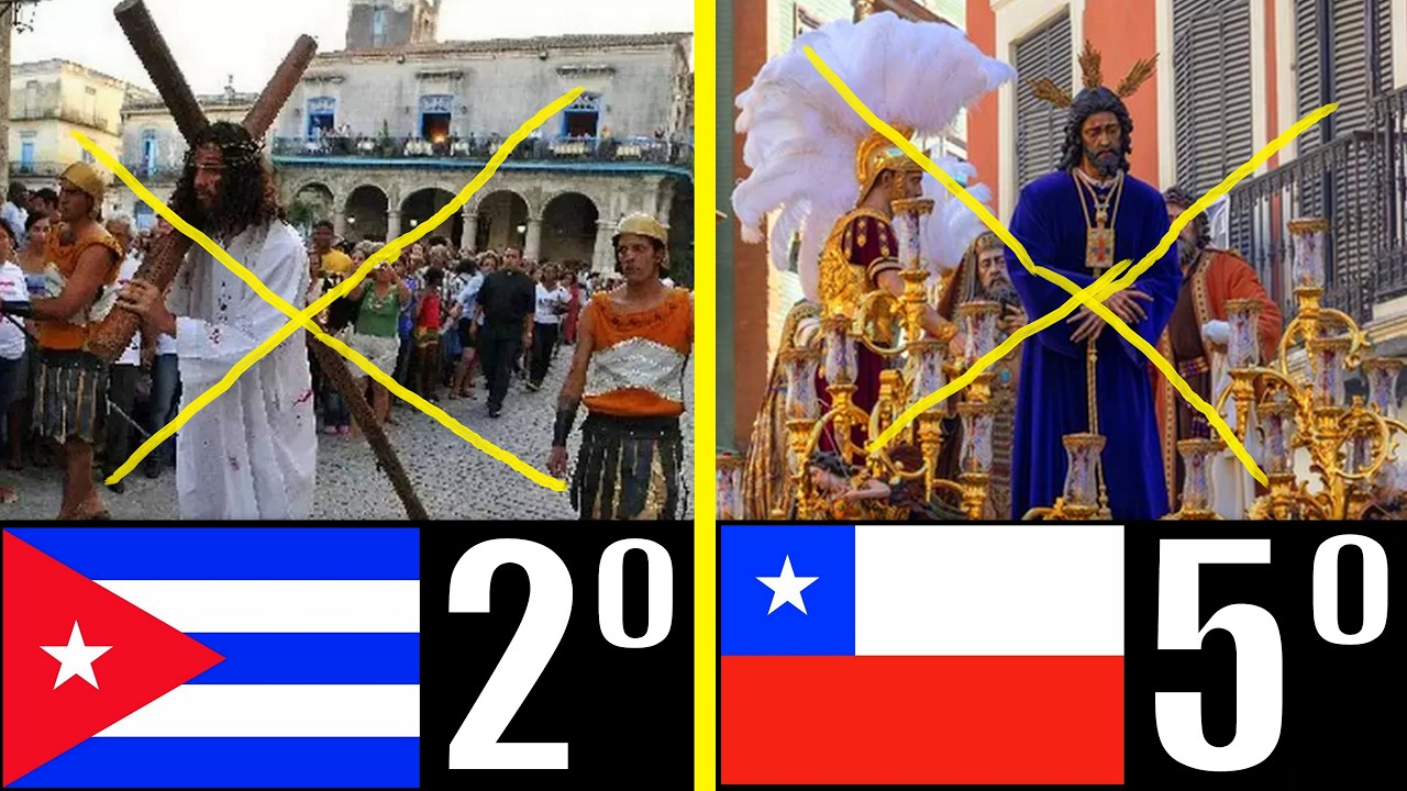 LOS 5 PA&Iacute;SES DE LATINOAM&Eacute;RICA QUE NO CELEBRAN LA SEMANA SANTA