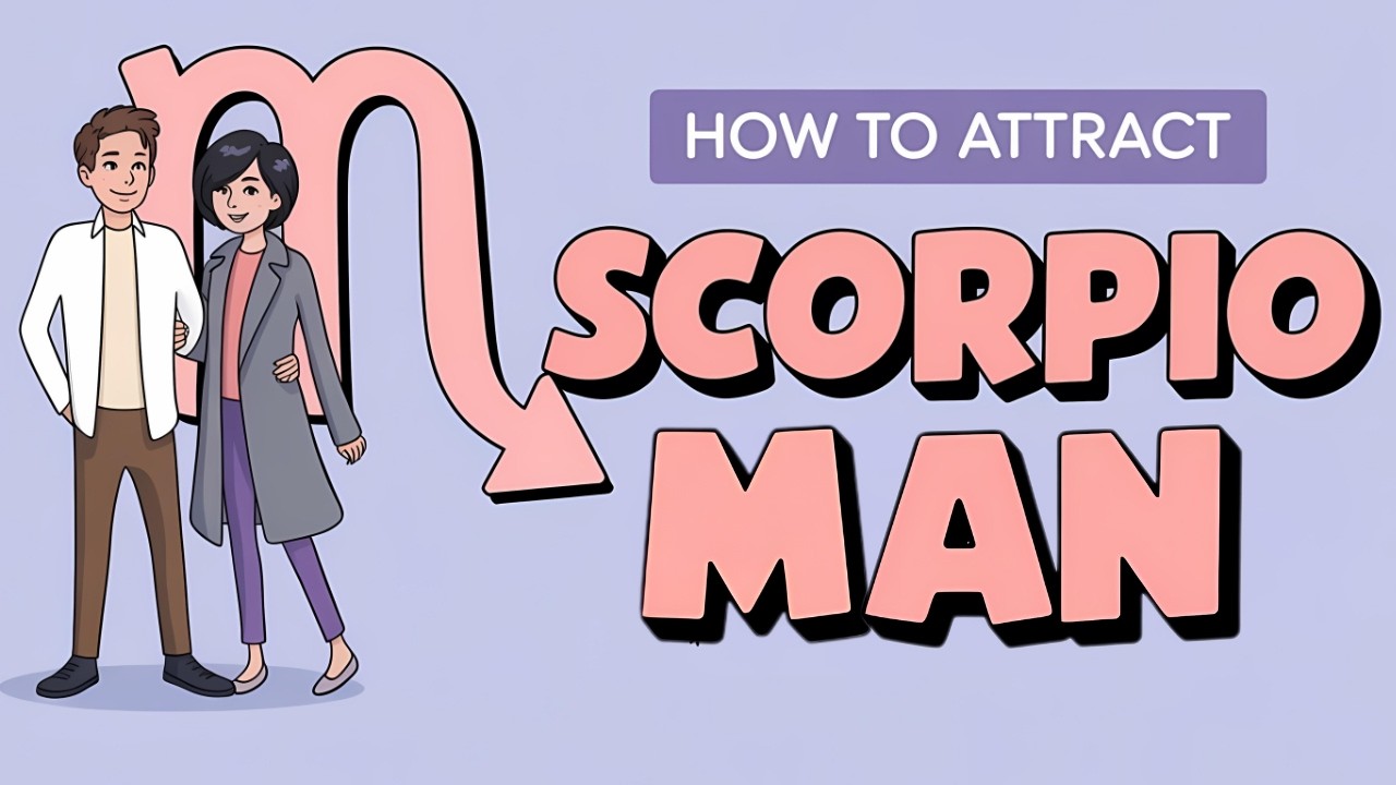 How to ATTRACT a SCORPIO Man (Without Chasing Him)