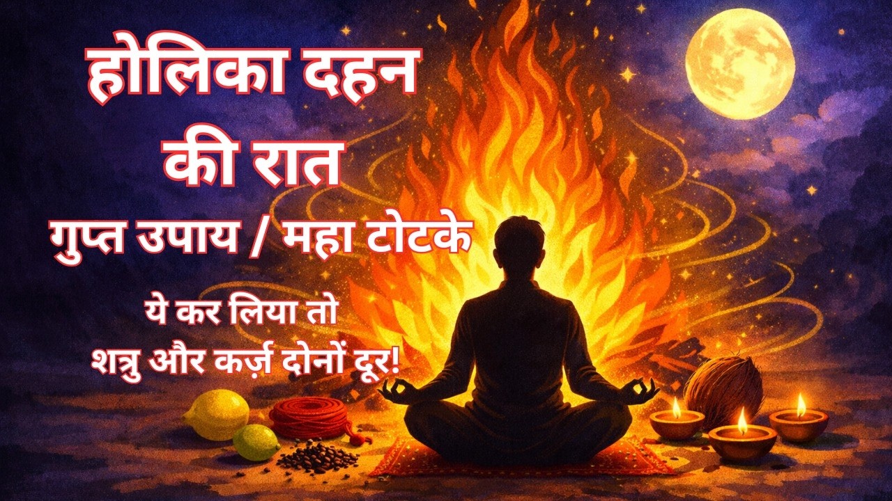 होलिका दहन की अग्नि में डाल देना यह गुप्त चमत्कारी चीज....holi2026 #holi  #holikadahan #viral